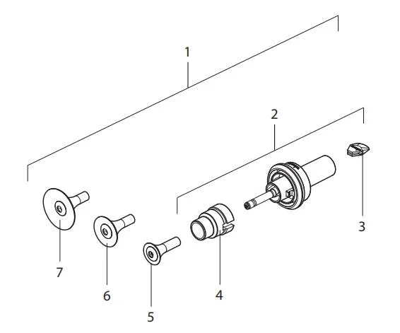 X1 Electrode Holder 2322529, Pem X1 Fan Nozzle Parts