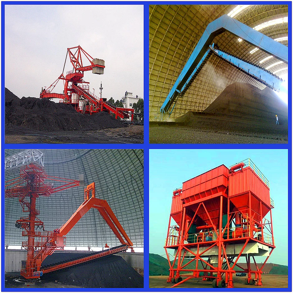 Self-Propelled Rail Mounted Dust Controlled Hopper